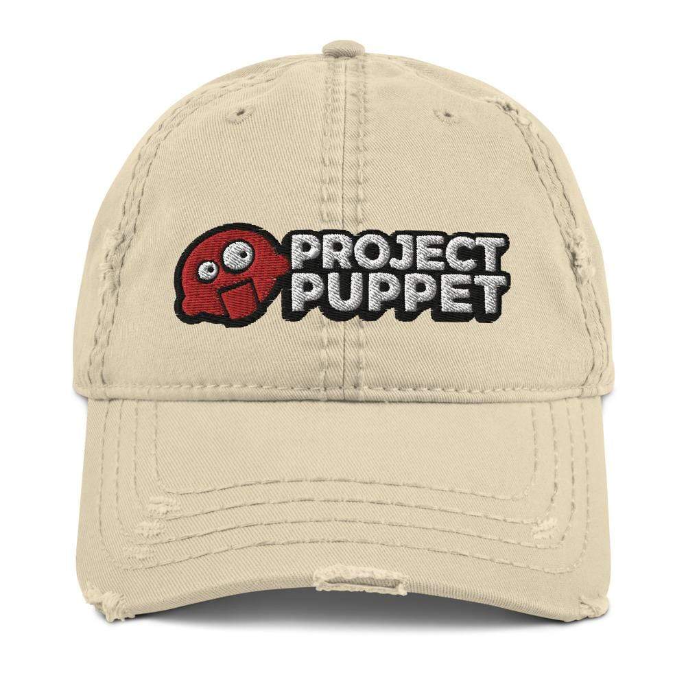 Distressed Baseball Cap - Project Puppet